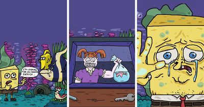 23 Dark And Absurd Comics By Broh Simpson Featuring Characters You Might Know And Love