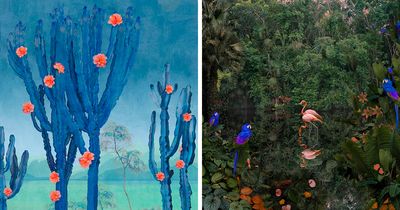 This Artist Took 36 Photos Capturing Nature, And Then Painted On Them
