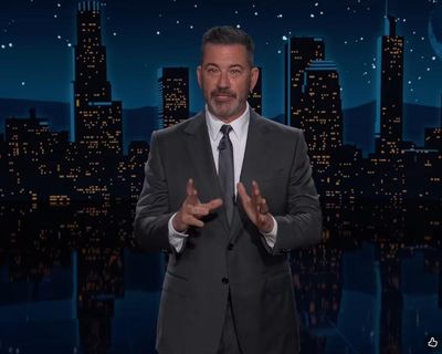 Jimmy Kimmel on Mitch McConnell’s return: ‘They’re just wheeling him around like a statue in a wax museum’