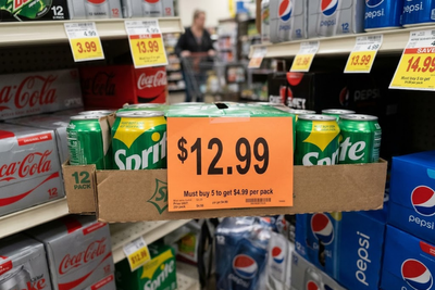 $13 for a 12-Pack? 'Astronomical' Soda Price Sends Americans Reeling as Grocery Costs Continue to Rise
