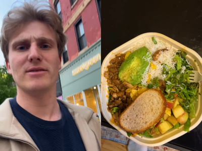 27-year-old New Jersey man ate from a fast-casual chain for 25 straight days. He lost nine pounds in the process