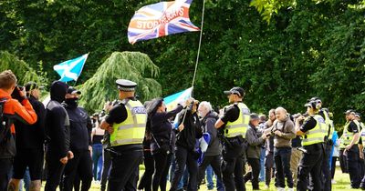 Five more men arrested after far-right rally at Glasgow Green
