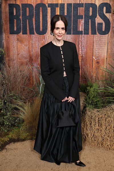 Sarah Paulson Wears a Danielle Frankel Cocoon Coat to the 'Closing Night' Premiere at TIFF