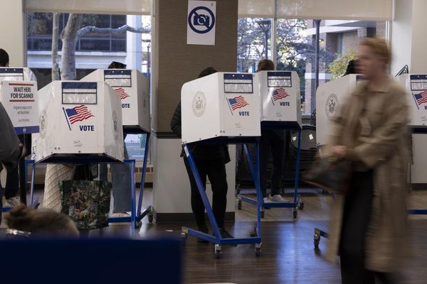 Trump administration sued over threat to deploy federal law enforcement at voting sites