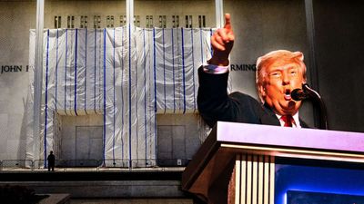 Trump Re-Ups His Threat To Raze the Kennedy Center Unless He Can Slap His Name on It