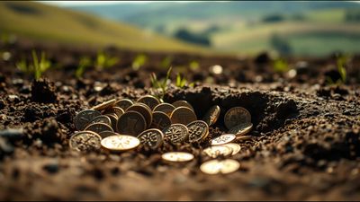 A professor took his niece metal detecting in a Suffolk field and found 18 Iron Age gold coins