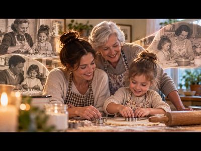 Psychology says parents who continue their own parents’ traditions with their children may be passing down more than a habit