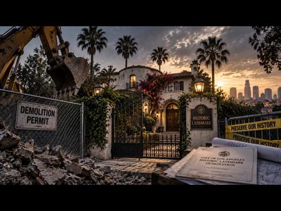 A couple bought Marilyn Monroe’s final Los Angeles home and planned to demolish it; the city declared it a historic landmark, triggering a federal battle over property rights and lost value