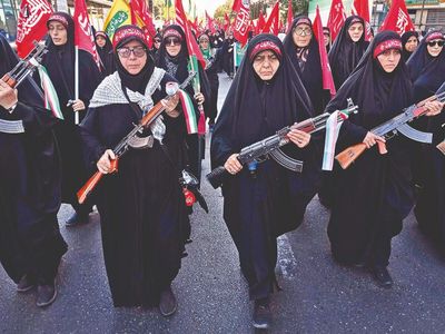 Iranians storm streets in govt's show of strength
