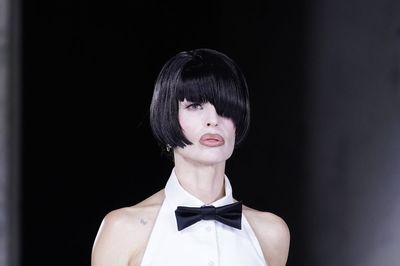 Kelly Osbourne makes nod towards late dad Ozzy in London Fashion Week show