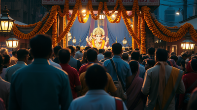 One-Day Pandal Route Through Lalbaug, Parel and Girgaum: The Mandals Worth the Walk in Mumbai