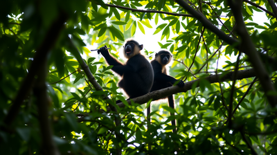 How the Hoolock Gibbon's Morning Duet Maps Every Inch of Its Forest Territory in India