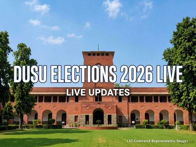 DUSU Election Results 2026 LIVE: Who is winning in ABVP vs NSUI vs AISA-SFI contest for Delhi University union posts this year?