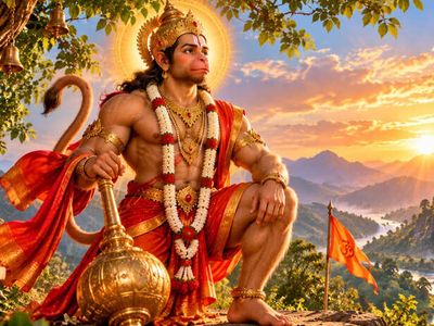 What “Bajra” and “Dhwaja” Really Mean in Hanuman Chalisa