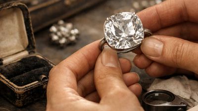 £10 Ring’s Diamond Windfall: dull ‘costume’ jewel hides 26.27-carat gem; sale hits £656,750