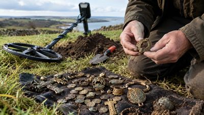 Discovery Of Galloway Hoard: detectorist finds £1.98 million Viking treasure; research reshapes era