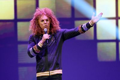 US comedian Carrot Top taken to hospital after falling ill