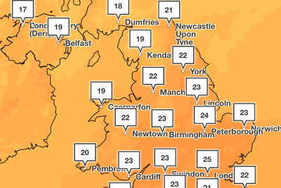 UK weather: Temperatures to soar to 26C this week as Britain basks in late summer sun