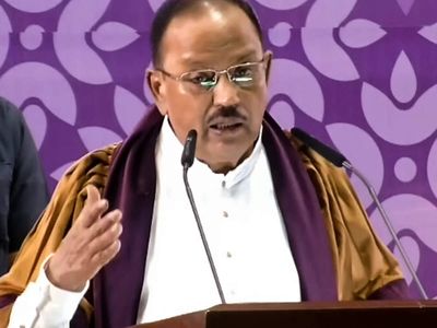 India’s GDP to rise from $4.015 trillion to $38 trillion in 20 years: NSA Ajit Doval