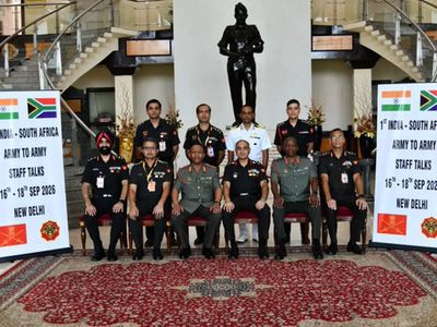 India, South Africa hold first Army-to-Army Staff Talks, focus on training and capacity building