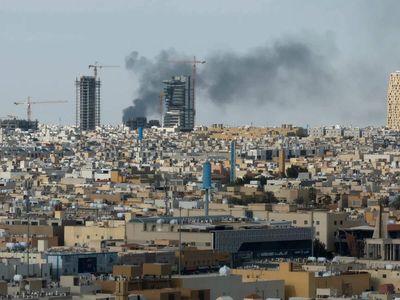 Smoke visible near Riyadh airport after Saudi Arabia issues all-clear