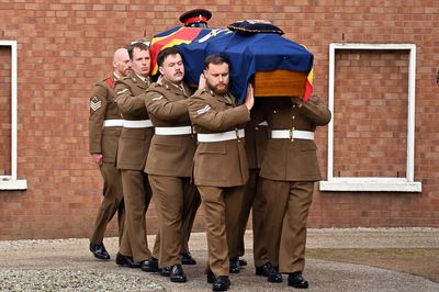 Funeral of Second World War veteran told he was ‘hero’ to the world