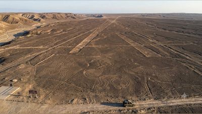In 500 BCE, ancient people created vast animal and geometric figures in Peru's desert. 2,500 years later, the Nazca Lines remain one of archaeology's great enigmas