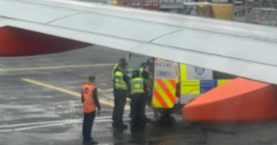 Flight forced back to gate at Glasgow Airport as police remove passenger