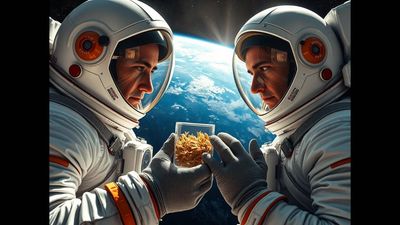 In 2021, NASA sent 11 types of crop seeds outside the space station for 8 months; after their return, scientists tested whether they could still grow
