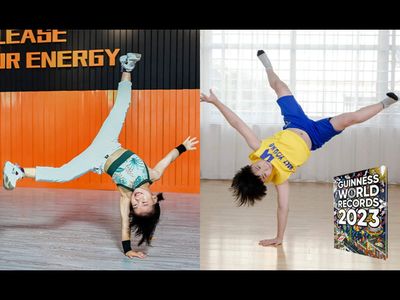 Meet Wang Guanwutong and Qi Yufan, the Chinese breakdancing prodigies who began training as children and set Guinness records for extreme airflare performances