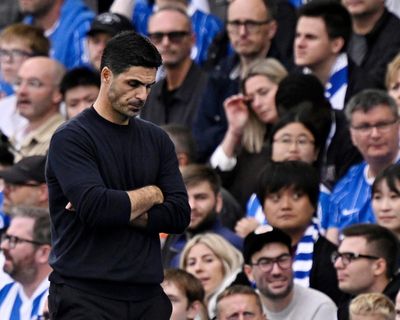 ‘They deserved to win’: Mikel Arteta left humbled by Brighton defeat