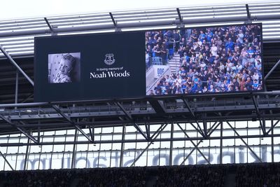 Everton and Ipswich fans pay tribute to Noah Woods as fundraiser hits £100k
