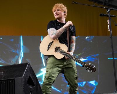 Ed Sheeran says situation in Gaza ‘unjustifiable’ in first show since tour plunged into turmoil