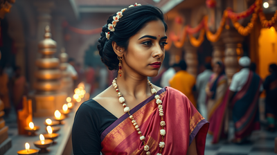 How to Keep Your Gajra and Festive Hair Intact Through Humidity and a Full Night of Aarti