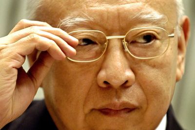A state funeral in Hong Kong honors Tung Chee-hwa, the city's first post-colonial leader