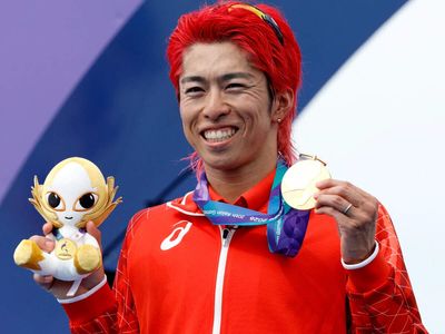 First Asian Games gold goes to Japan as China's 13-year-old Yu lights up pool