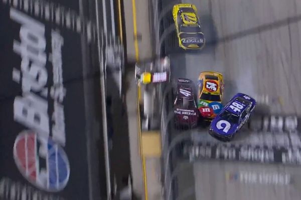 Alex Bowman embarrassed by awkward Bristol crash, admits he didn't know who the leader was