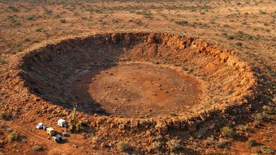 Iron Meteorite Crater Proven: Drilling confirms young impact site; geochemistry shows iron projectile
