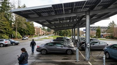 E18 Solar Canopy Pilot Project: UW turns parking into power; expansion could supply 5%