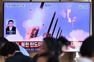 North Korea test-fires ‘suspected ballistic missile’ towards East Sea