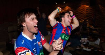 Knights fans catch season's blockbuster on the big screen