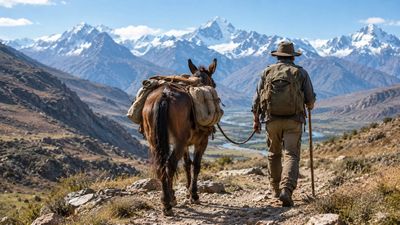 First Circumnavigation On Foot: brothers set out to walk the world; only David returns to finish