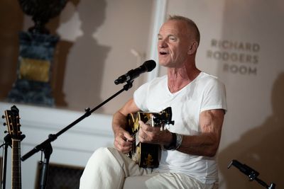 Sting says he does not ‘feel any competition’ from AI