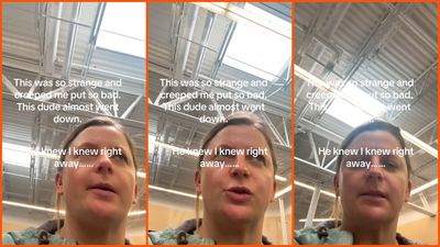 ‘Disgusting’: New Jersey woman creeped out after stranger kept smiling at toddler in Walmart. His friendly act disappears the moment she locks eyes