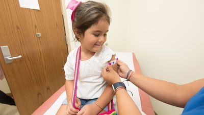 Trump says he will push vaccine makers to split some childhood shots into five doses, and offers no evidence it would reduce autism