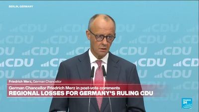 Germany’s Merz admits ‘disaster’ in state elections, vows to press ahead with reforms