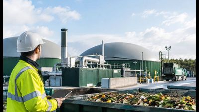 In 2010, Cannock used anaerobic digestion to process 120,000 tonnes of food waste; the result generated renewable electricity and exported surplus power to the grid