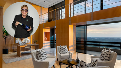 In 1992, Elton John began buying Atlanta apartments and combined six into a 13,000-square-foot home
