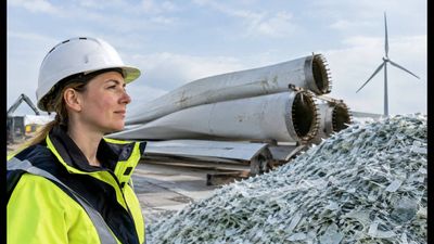 In 2021, Danish partners launched DecomBlades to recycle retired wind turbine blades. 5 years later, 40 tonnes of recovered glass fibre had entered new blades in Taiwan
