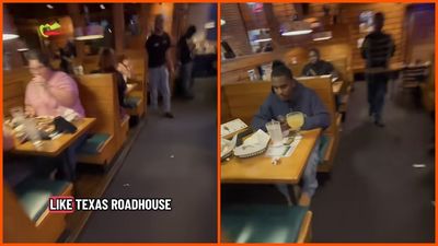 TikToker’s video appears to show a Texas Roadhouse with an all-white section and an all-Black section, and commenters debate why